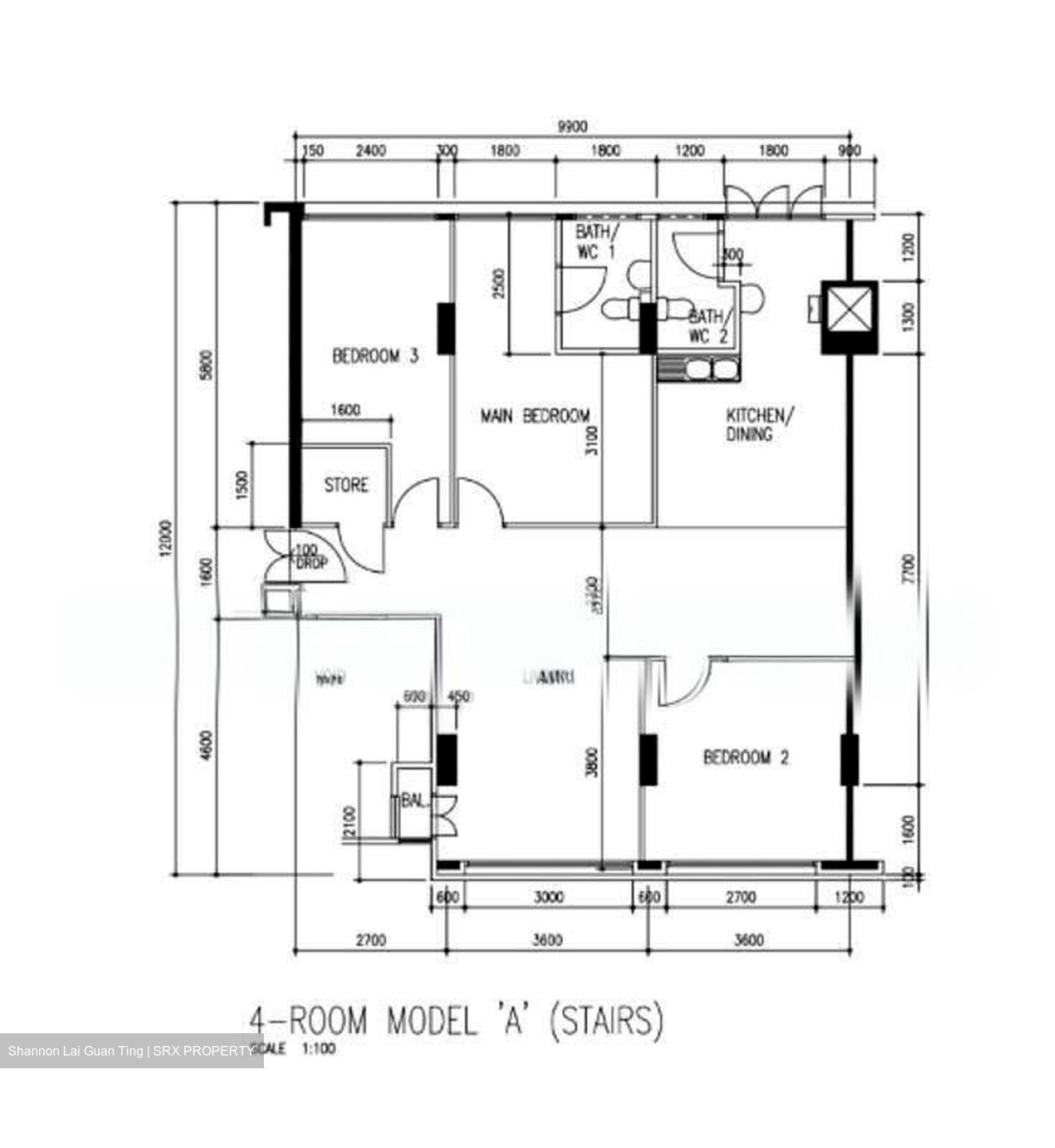 Blk 426 Hougang Avenue 6 (Hougang), HDB 4 Rooms #616576771